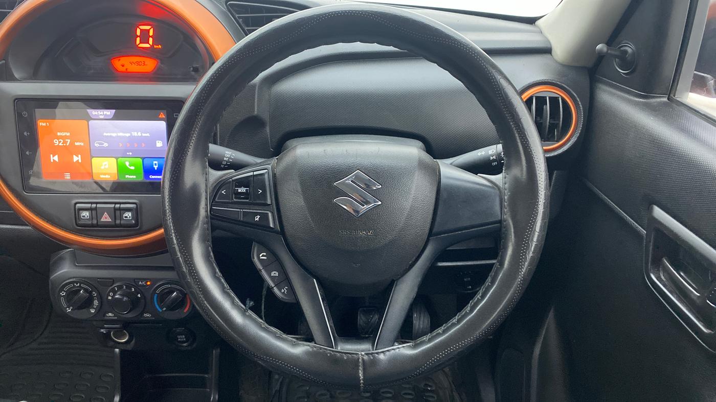 2019 Maruti S PRESSO VXI+, Petrol, Manual, 44,952 km, Steering Wheel Close Up