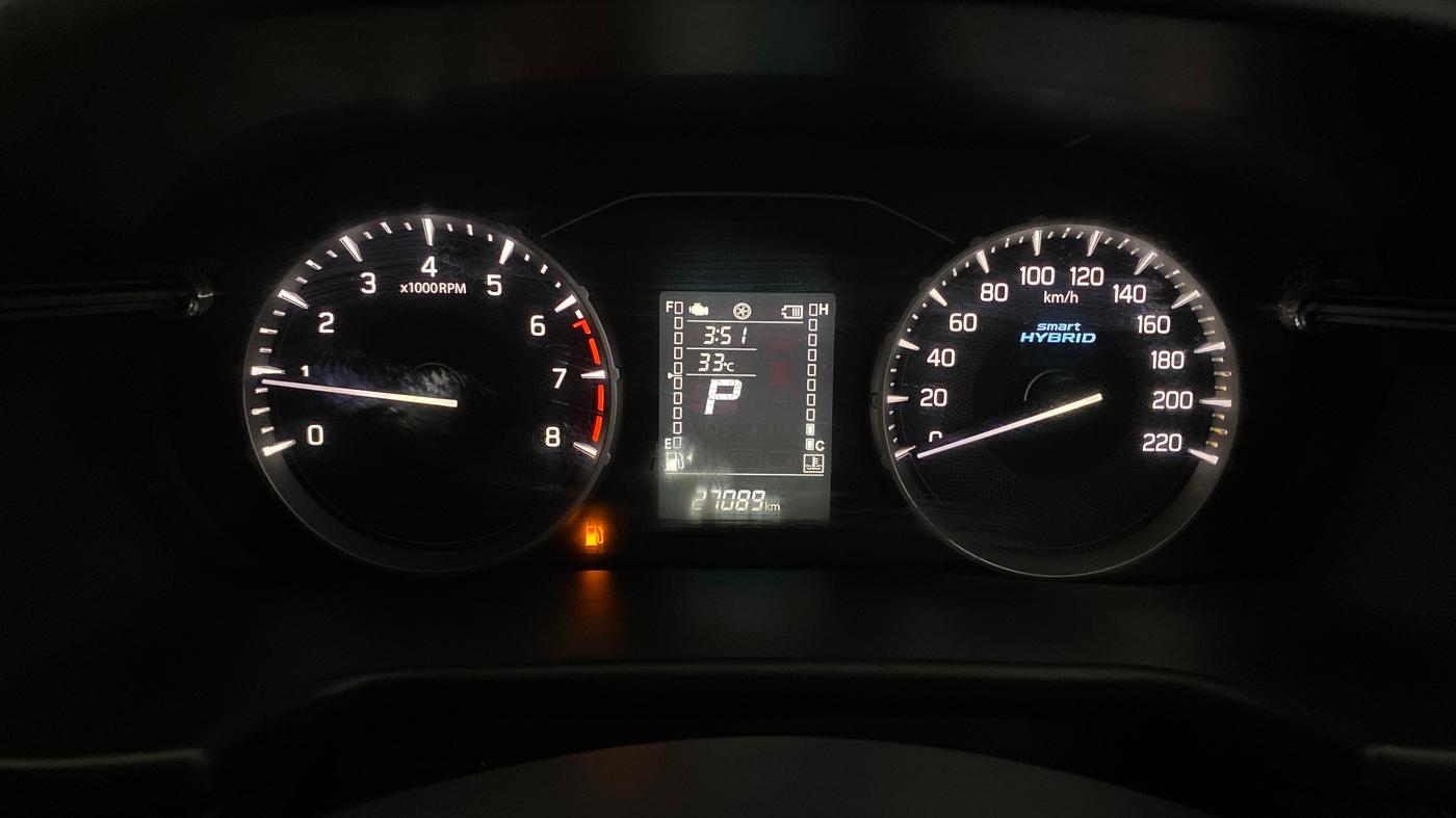 2024 Maruti BREZZA VXI AT SMART HYBRID, Petrol, Automatic, 27,089 km, Odometer Image