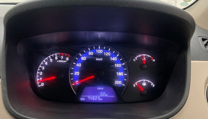 2016 Hyundai Xcent S 1.2 SPECIAL EDITION, Petrol, Manual, 74,812 km, Odometer Image