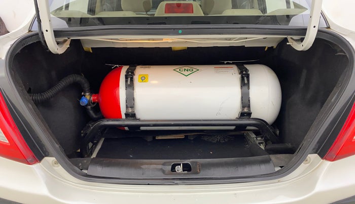 2021 Maruti Swift Dzire TOUR S-CNG (O), CNG, Manual, 28,460 km, Boot Inside