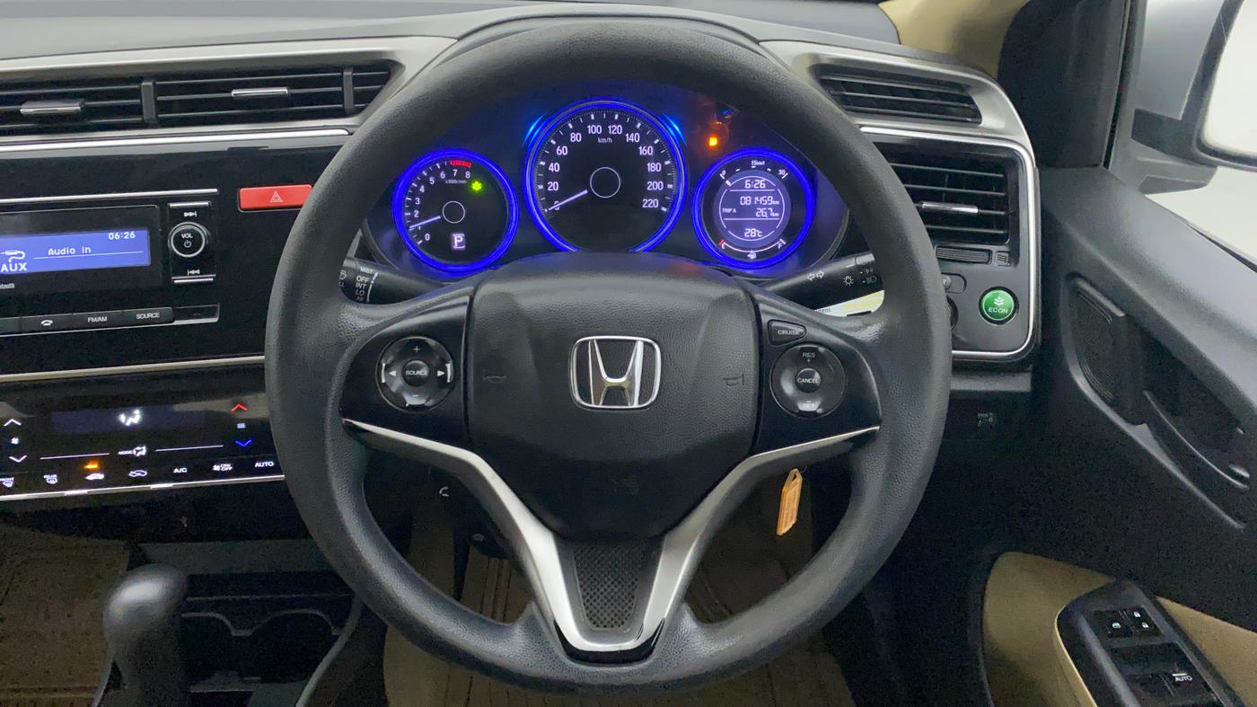 2015 Honda City 1.5L I-VTEC SV CVT, Petrol, Automatic, 81,523 km, Steering Wheel Close Up