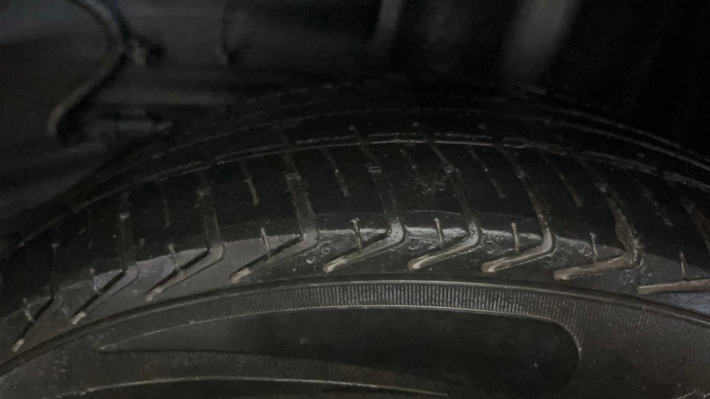 2020 Tata TIGOR XE PETROL, Petrol, Manual, 34,954 km, Left Rear Tyre Tread