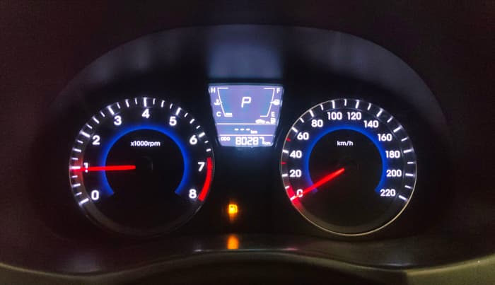 2016 Hyundai Verna 1.6 VTVT S AT, Petrol, Automatic, 80,249 km, Odometer Image