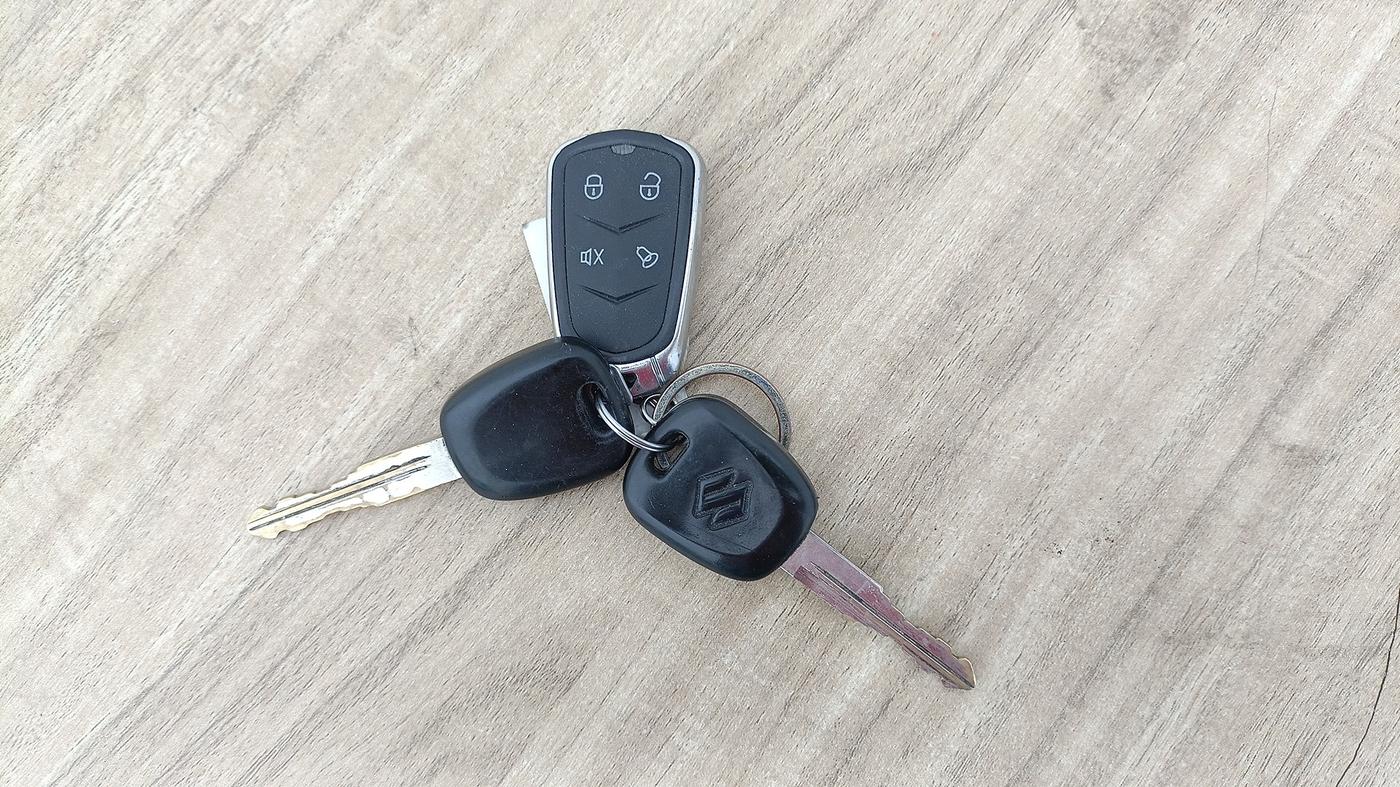 2014 Maruti Celerio VXI AMT, Petrol, Automatic, 64,789 km, Key Close Up