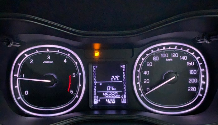2017 Maruti Vitara Brezza ZDI PLUS, Diesel, Manual, 45,475 km, Odometer Image