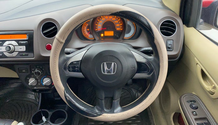 2013 Honda Brio 1.2 S MT I VTEC, Petrol, Manual, 74,027 km, Steering Wheel Close Up
