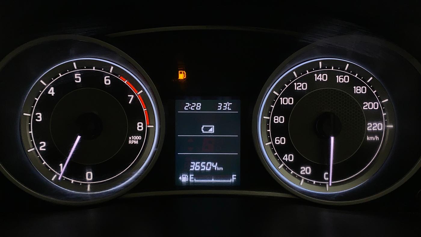 2021 Maruti Dzire ZXI, Petrol, Manual, 36,891 km, Odometer Image