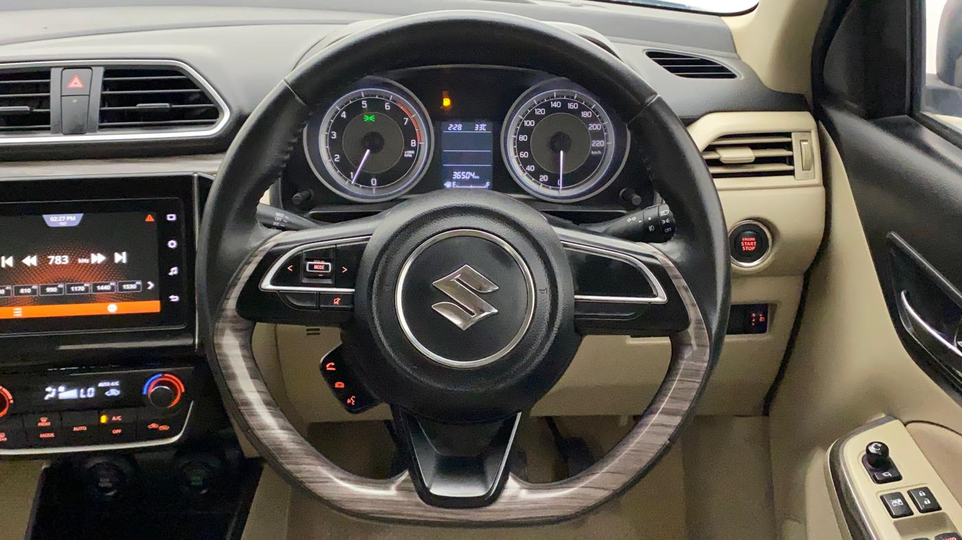 2021 Maruti Dzire ZXI, Petrol, Manual, 36,891 km, Steering Wheel Close Up