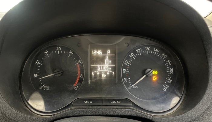 2016 Skoda Rapid STYLE 1.6 MPI AT, Petrol, Automatic, 61,090 km, Odometer Image