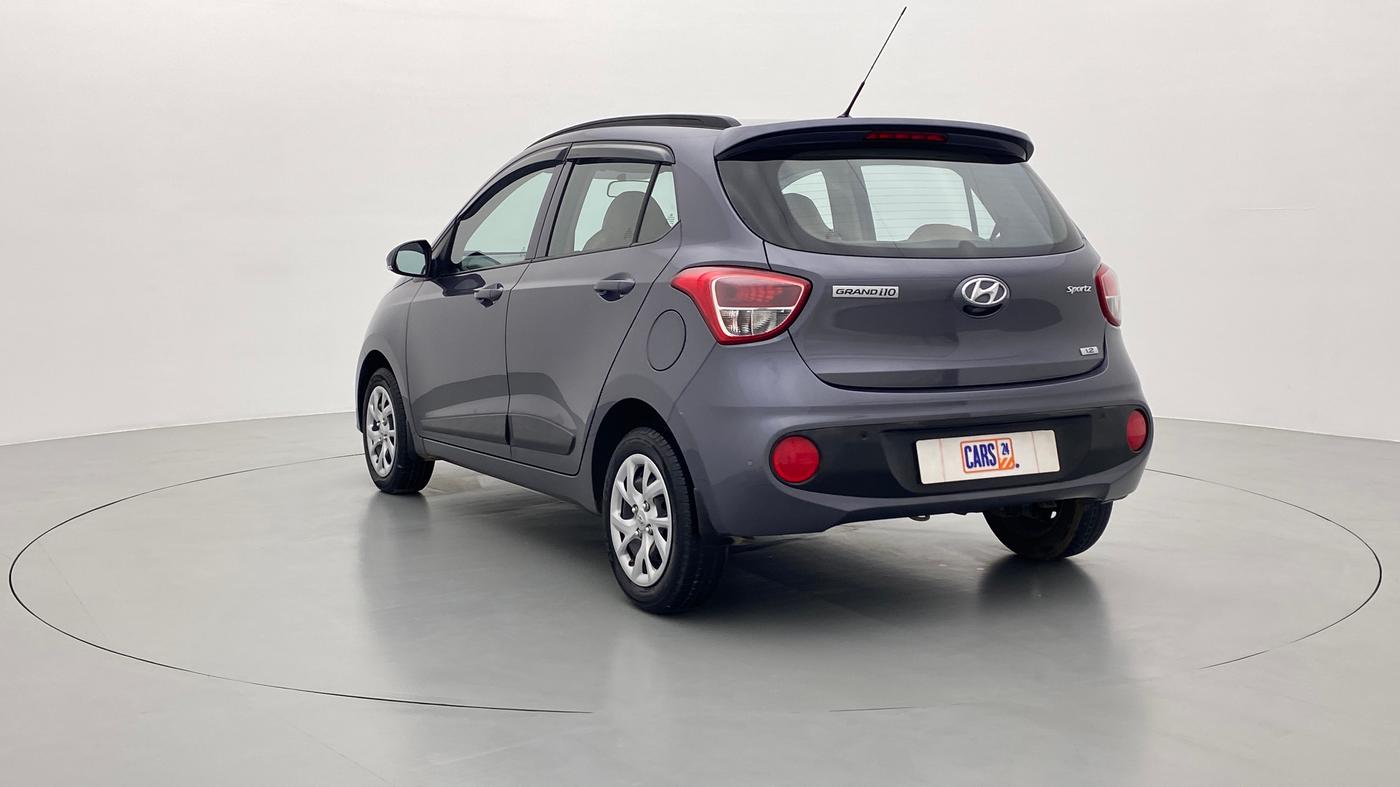 2019 Hyundai Grand i10 SPORTZ 1.2 KAPPA VTVT, Petrol, Manual, 2,05,020 km, Left Back Diagonal