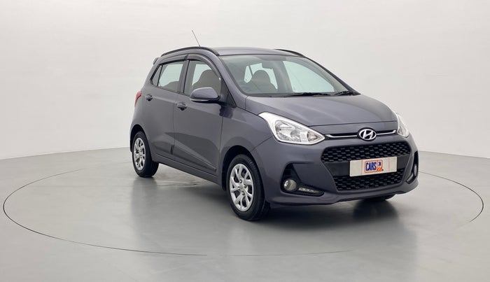 2019 Hyundai Grand i10 SPORTZ 1.2 KAPPA VTVT, Petrol, Manual, 2,05,020 km, Right Front Diagonal