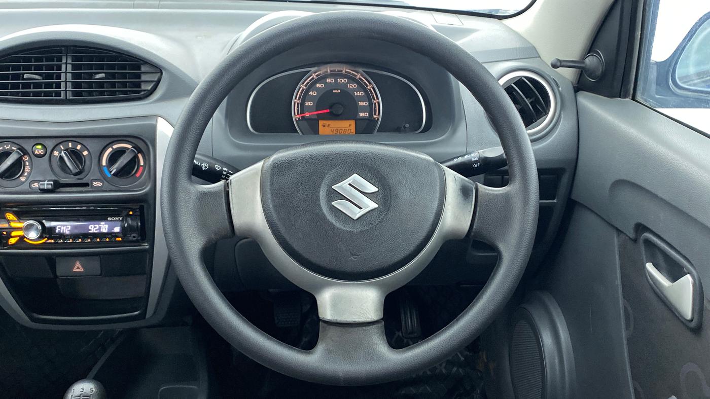 2013 Maruti Alto 800 LXI, Petrol, Manual, 49,169 km, Steering Wheel Close Up