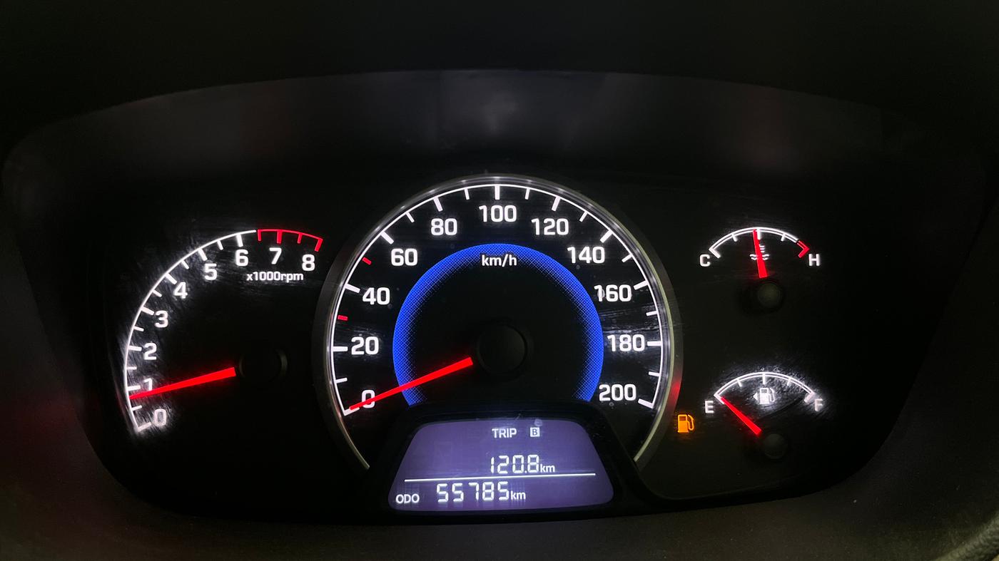 2017 Hyundai Grand i10 MAGNA 1.2 KAPPA VTVT, Petrol, Manual, 55,761 km, Odometer Image