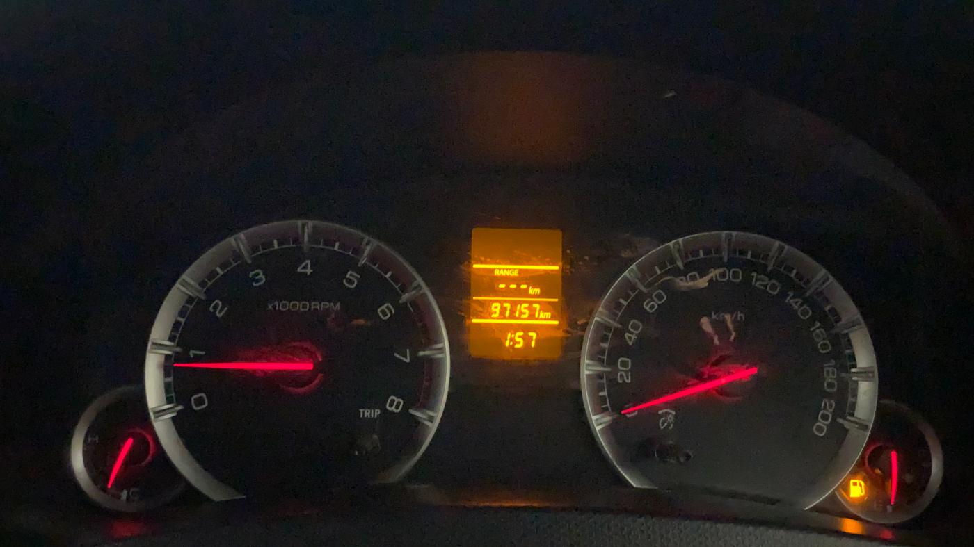 2017 Maruti Swift VXI, Petrol, Manual, 97,134 km, Odometer Image