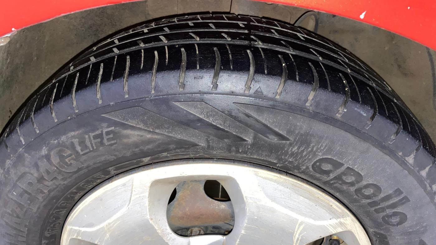 2018 Tata Tiago XZ DIESEL, Diesel, Manual, 1,111 km, Right Front Tyre Tread