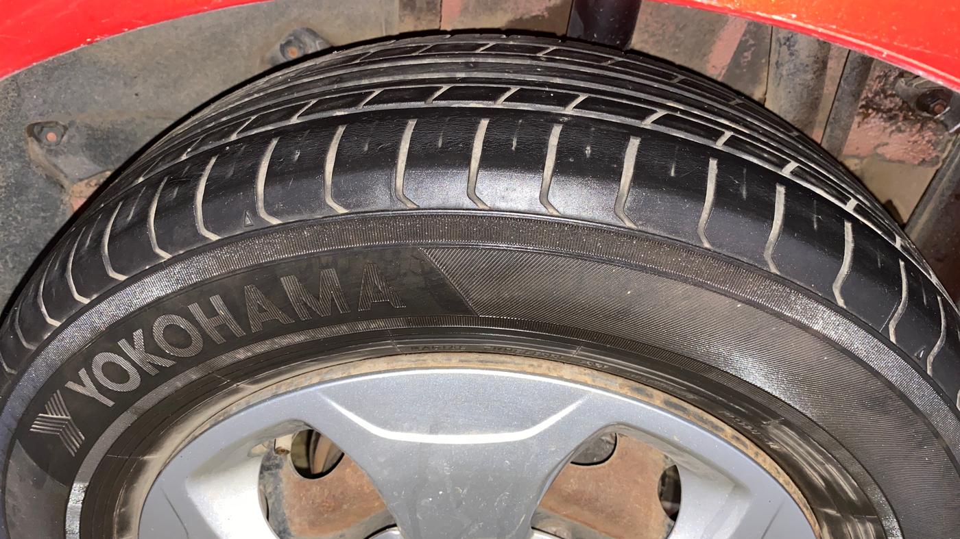 2018 Tata Tiago XZ DIESEL, Diesel, Manual, 1,111 km, Left Rear Tyre Tread