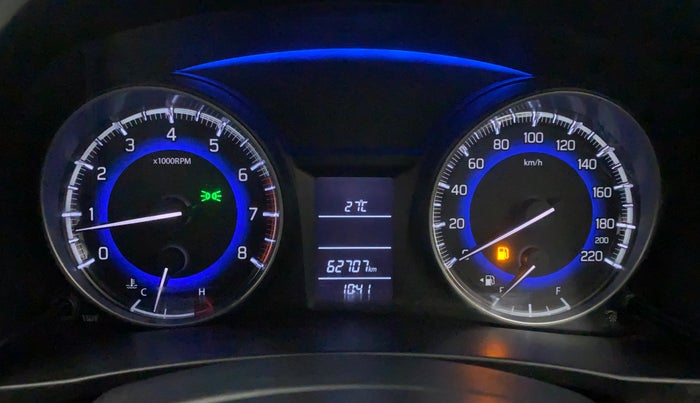 2016 Maruti Baleno DELTA PETROL 1.2, CNG, Manual, 62,766 km, Odometer Image