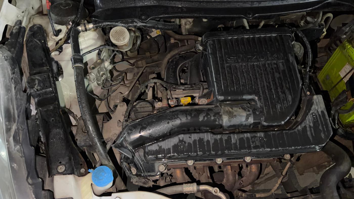 2017 Maruti Swift LXI (O), Petrol, Manual, 86,606 km, Engine View - Right