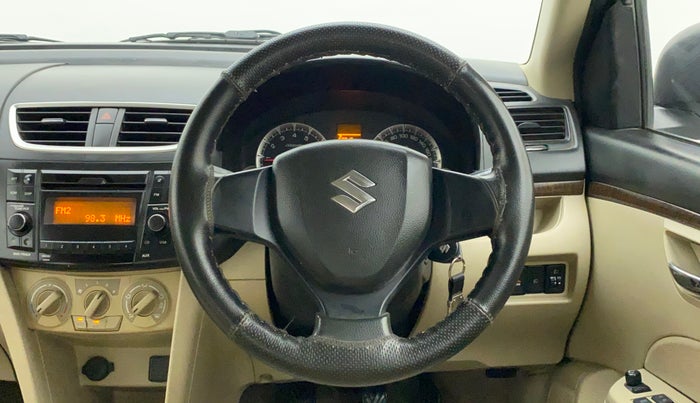 2015 Maruti Swift Dzire VXI, Petrol, Manual, 67,595 km, Steering Wheel Close Up