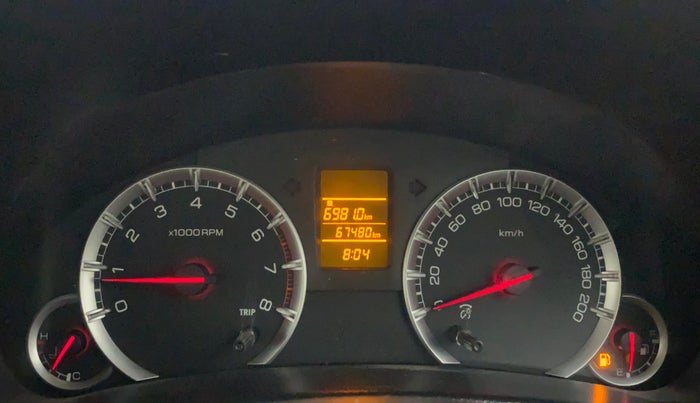 2015 Maruti Swift Dzire VXI, Petrol, Manual, 67,595 km, Odometer Image