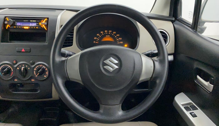 2015 Maruti Wagon R 1.0 LXI CNG, CNG, Manual, 64,511 km, Steering Wheel Close Up