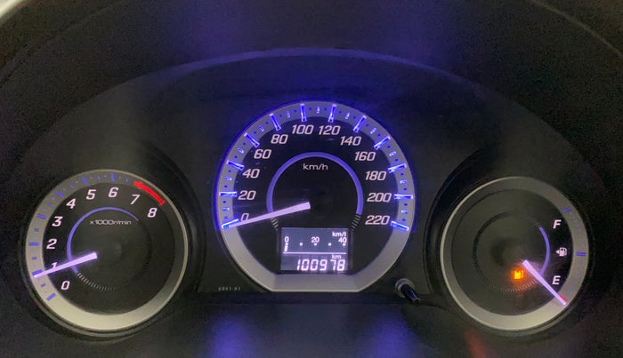 2012 Honda City 1.5L I-VTEC V MT, Petrol, Manual, 1,00,978 km, Odometer Image