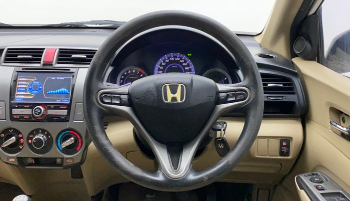 2012 Honda City 1.5L I-VTEC V MT, Petrol, Manual, 1,00,978 km, Steering Wheel Close Up
