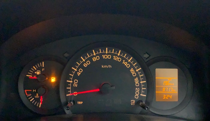 2016 Maruti Swift LXI (O), Petrol, Manual, 8,717 km, Odometer Image