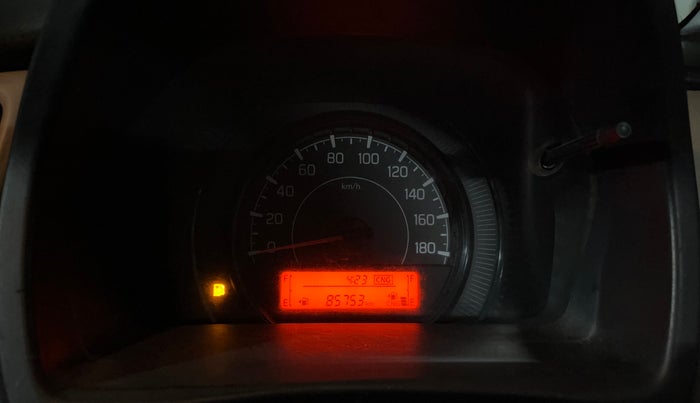 2019 Maruti New Wagon-R LXI CNG (O) 1.0, CNG, Manual, 85,743 km, Odometer Image