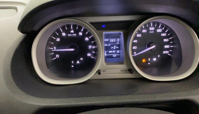 2017 Tata TIGOR XT PETROL, Petrol, Manual, 56,510 km, Odometer Image