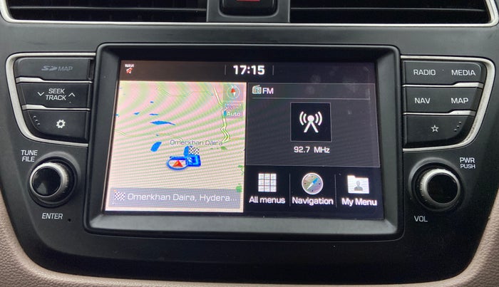 2019 Hyundai Elite i20 SPORTZ PLUS 1.2, Petrol, Manual, 40,906 km, Infotainment System
