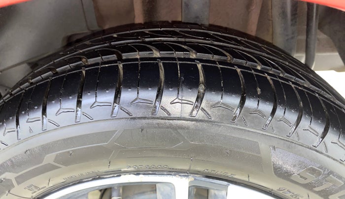 2017 Tata TIGOR XZA PETROL, Petrol, Automatic, 35,578 km, Left Rear Tyre Tread