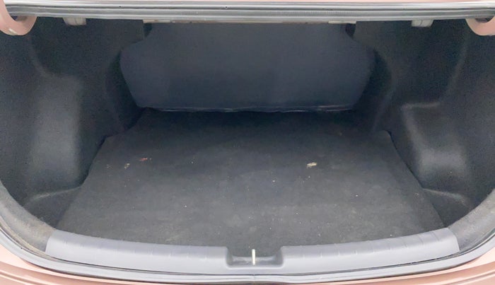 2020 Hyundai AURA S 1.2 Kappa AMT, Petrol, Automatic, 23,839 km, Boot Inside
