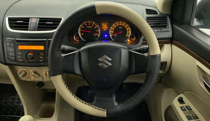 2012 Maruti Swift Dzire VXI, Petrol, Manual, 61,417 km, Steering Wheel Close Up