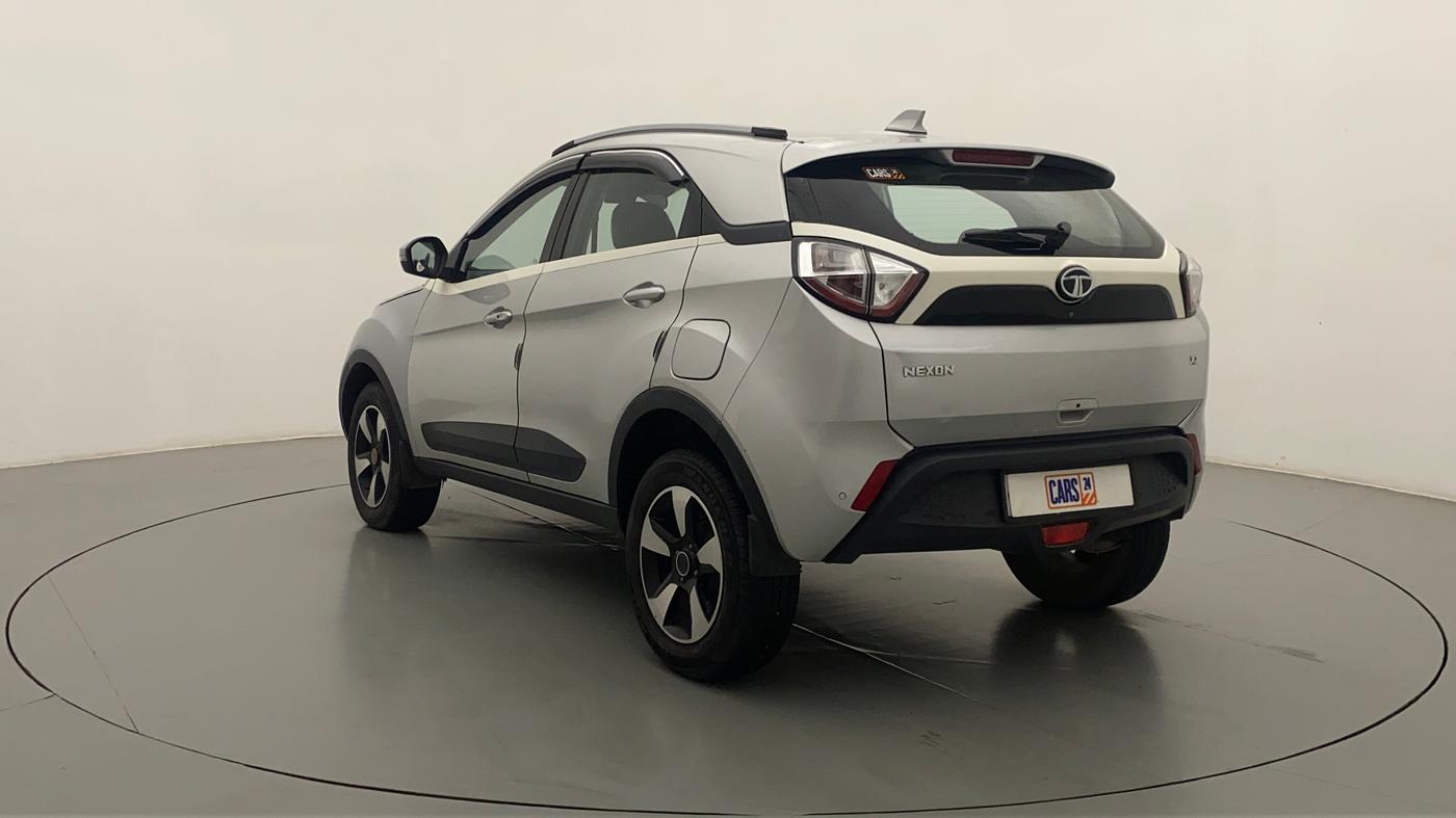 2018 Tata NEXON XZ PLUS PETROL, CNG, Manual, 48,402 km, Left Back Diagonal