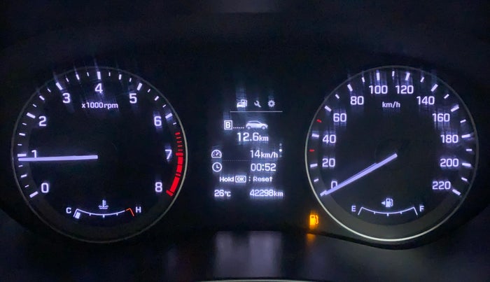 2017 Hyundai Elite i20 ASTA 1.2 (O), Petrol, Manual, 42,999 km, Odometer Image