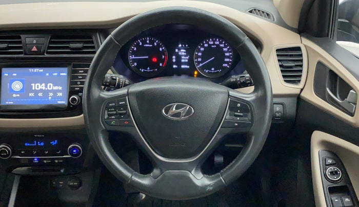 2017 Hyundai Elite i20 ASTA 1.2 (O), Petrol, Manual, 42,999 km, Steering Wheel Close Up