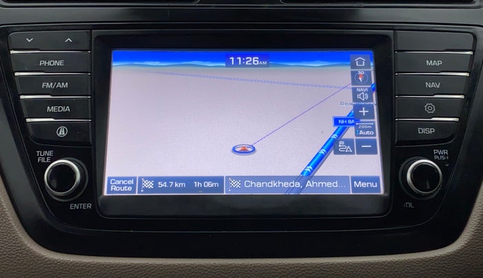 2017 Hyundai Elite i20 ASTA 1.2 (O), Petrol, Manual, 42,999 km, Navigation System