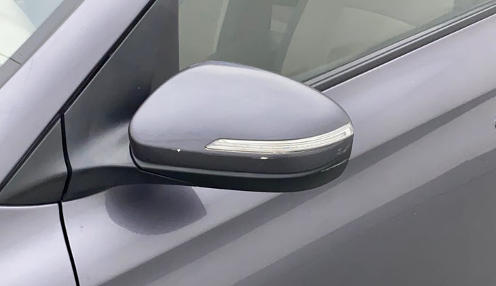 2017 Hyundai Elite i20 ASTA 1.2 (O), Petrol, Manual, 42,999 km, Left rear-view mirror - Indicator light has minor damage