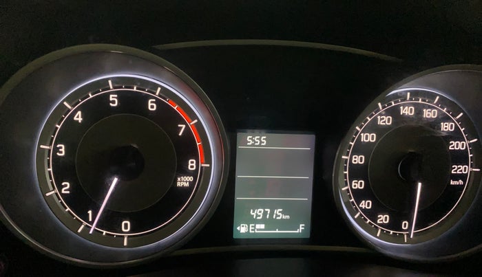 2018 Maruti Dzire VXI, Petrol, Manual, 49,715 km, Odometer Image