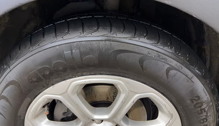 2018 Ford Ecosport TITANIUM + 1.5L PETROL AT, Petrol, Automatic, 76,682 km, Left Front Tyre Tread