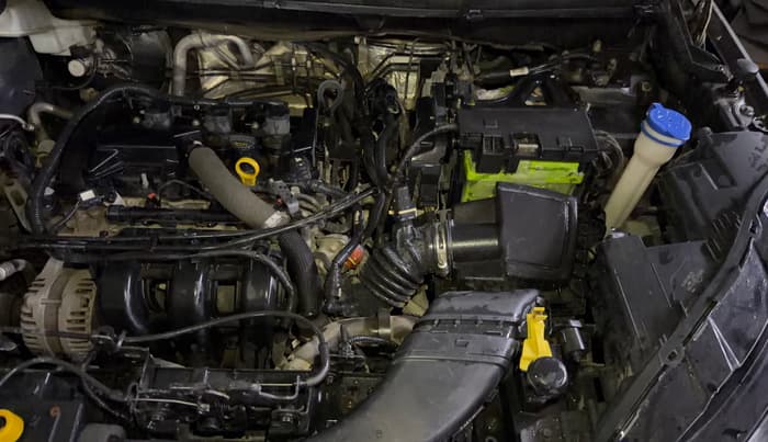 2018 Ford Ecosport TITANIUM + 1.5L PETROL AT, Petrol, Automatic, 76,682 km, Engine View - Left