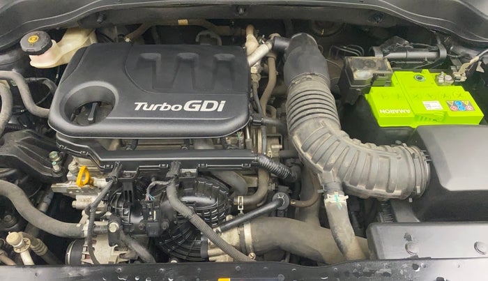 2020 KIA SONET HTX 1.0 IMT, Petrol, Manual, 14,394 km, Engine View