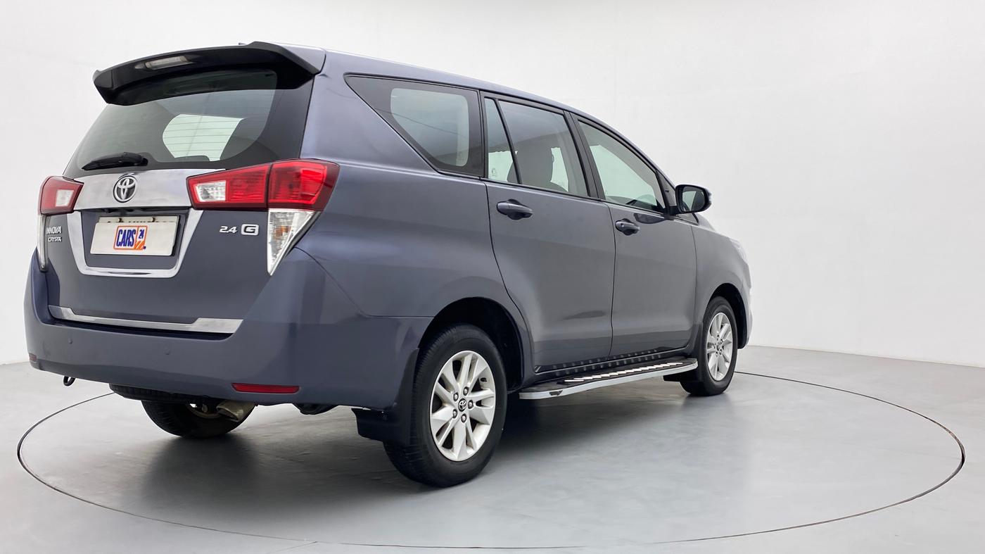 2018 Toyota Innova Crysta 2.4 GX 7 STR, Diesel, Manual, 53,092 km, Right Back Diagonal