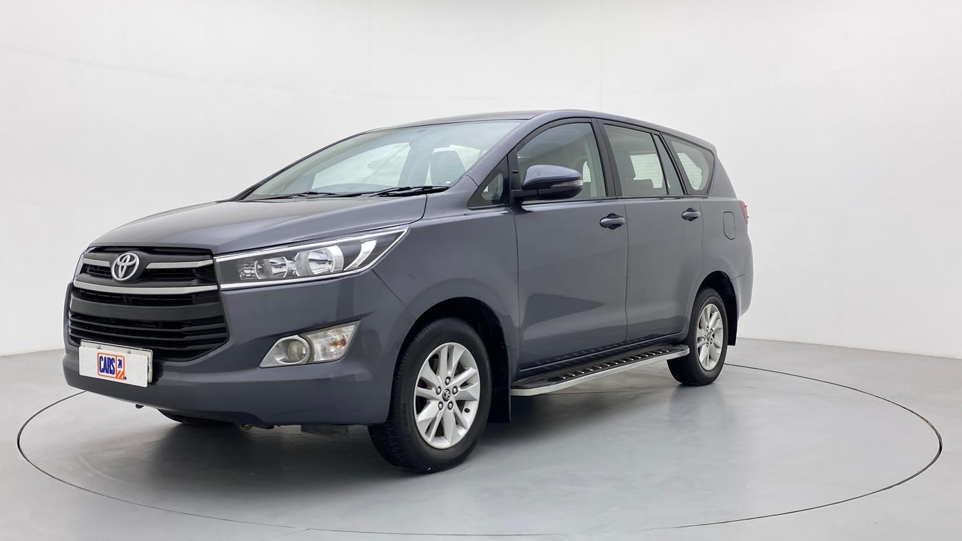 2018 Toyota Innova Crysta 2.4 GX 7 STR, Diesel, Manual, 53,092 km, Left Front Diagonal
