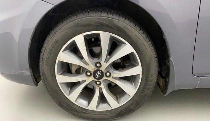 2014 Hyundai Verna FLUIDIC 1.6 VTVT SX, Petrol, Manual, 42,650 km, Left Front Wheel