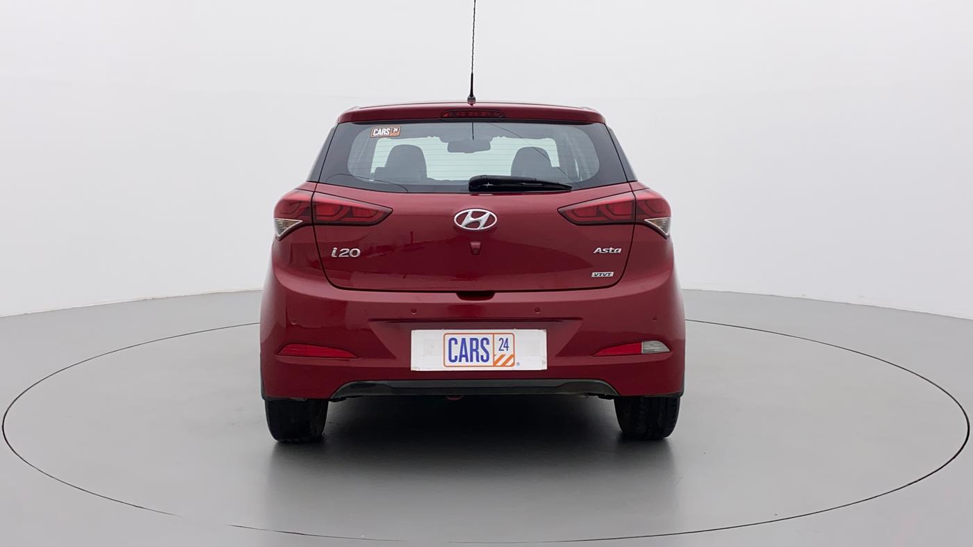 2016 Hyundai Elite i20 ASTA 1.2, Petrol, Manual, 1,10,065 km, Back/Rear
