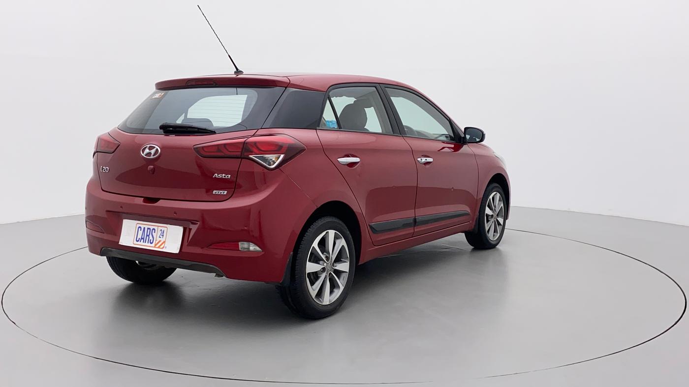 2016 Hyundai Elite i20 ASTA 1.2, Petrol, Manual, 1,10,065 km, Right Back Diagonal