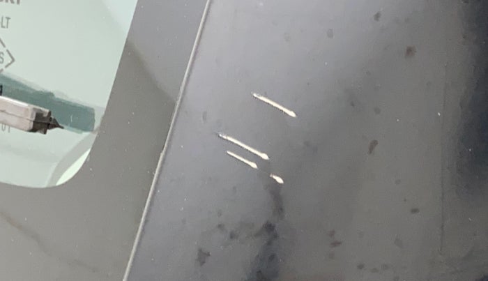 2013 Maruti Swift VXI, Petrol, Manual, 65,866 km, Left A pillar - Minor scratches