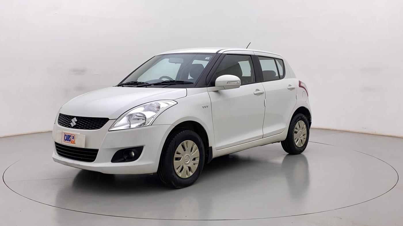 2013 Maruti Swift VXI, Petrol, Manual, 65,866 km, Left Front Diagonal